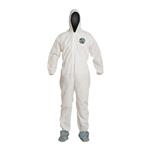 ProShield Hooded Coverall White